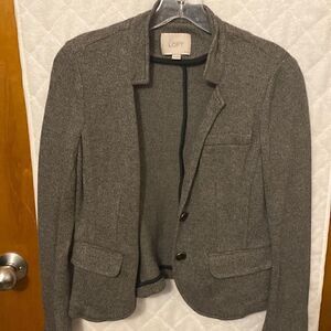 Gray blazer 100% cotton 